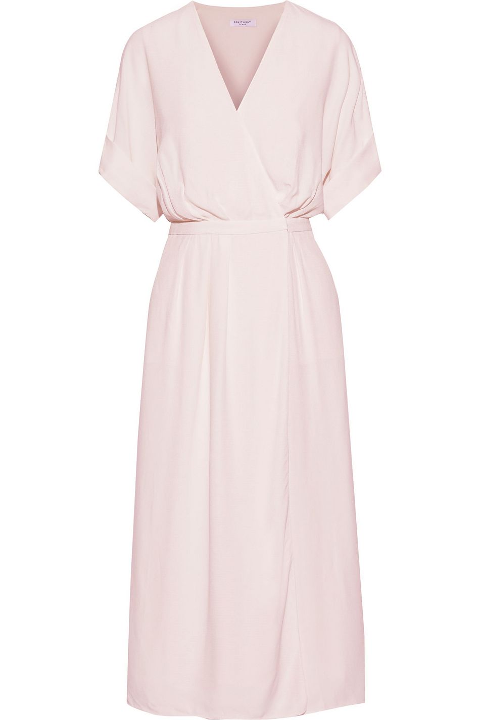 wrap dress pastel