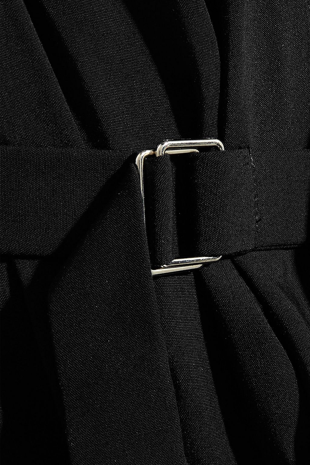 IRO + Anja Rubik Tanama draped woven jumpsuit