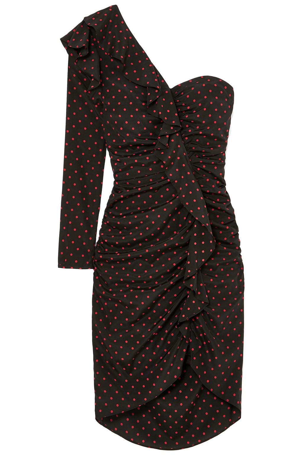 veronica beard polka dot dress
