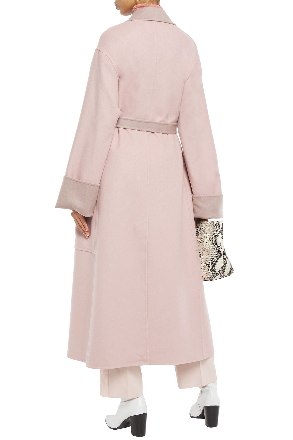 ROKSANDA Marley belted wool and cashmere-blend felt coat