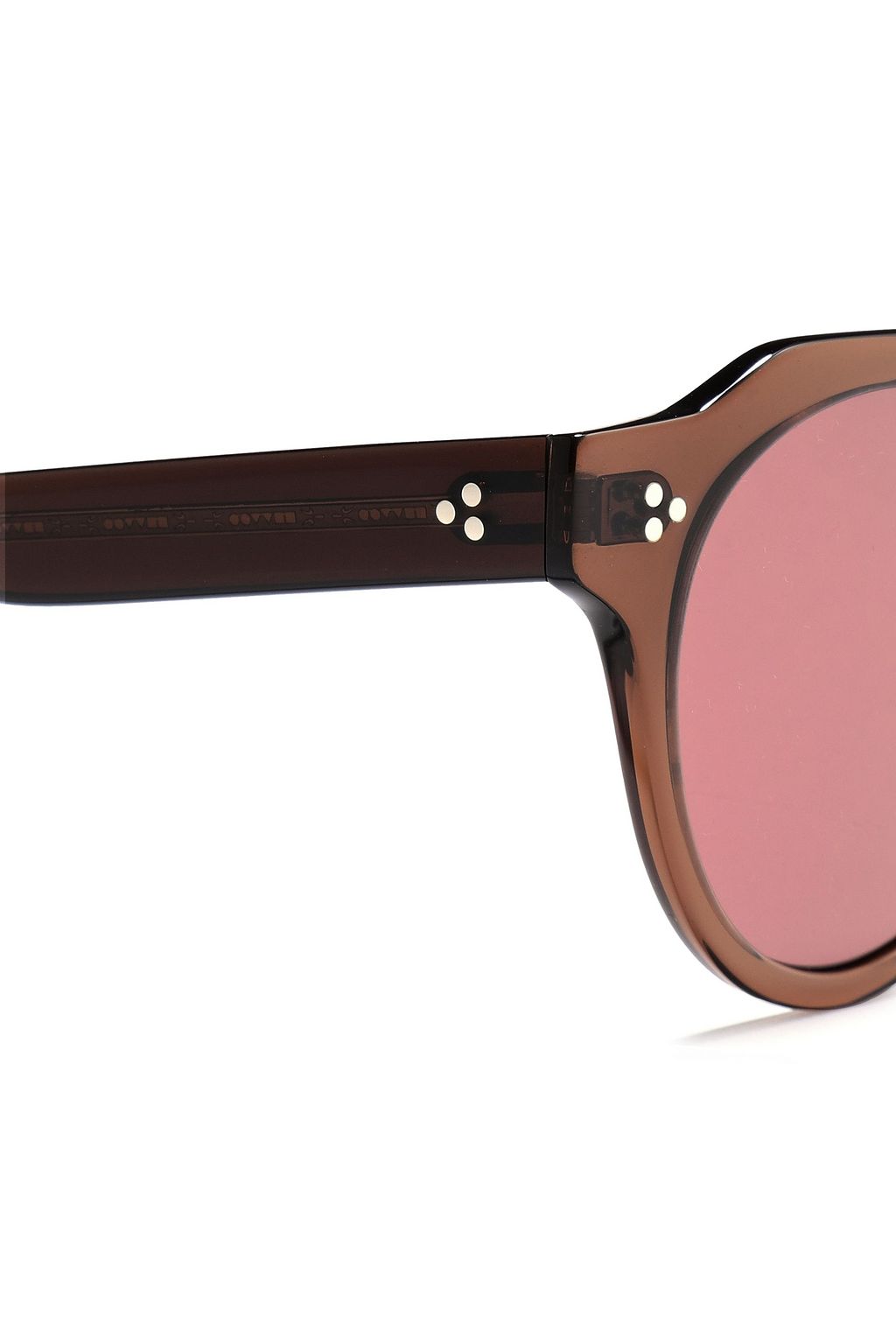 OLIVER PEOPLES Irven round-frame acetate sunglasses