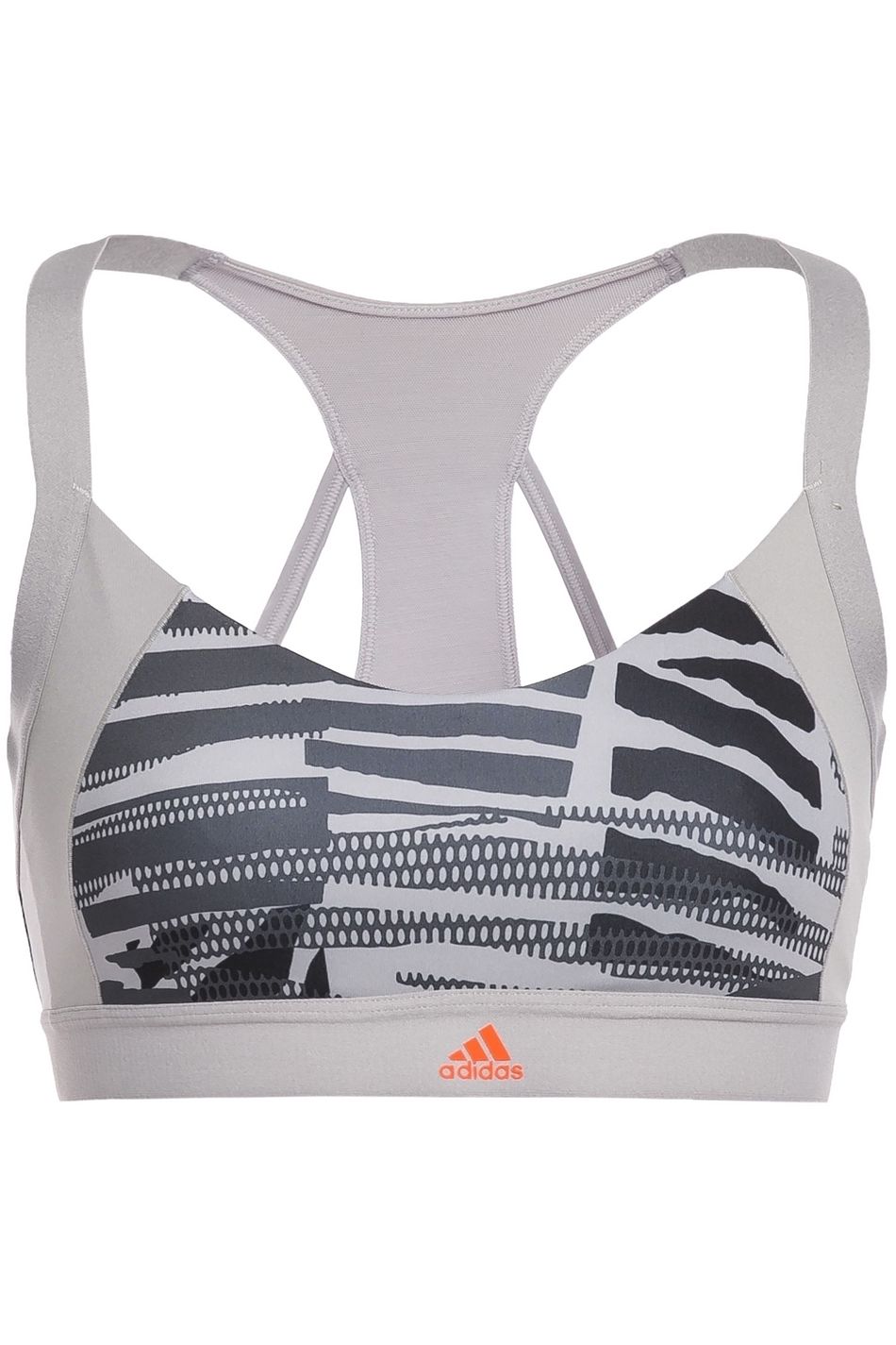 zebra print sports bra
