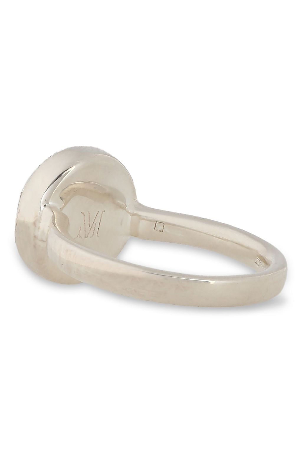 MONICA VINADER Sterling silver diamond ring
