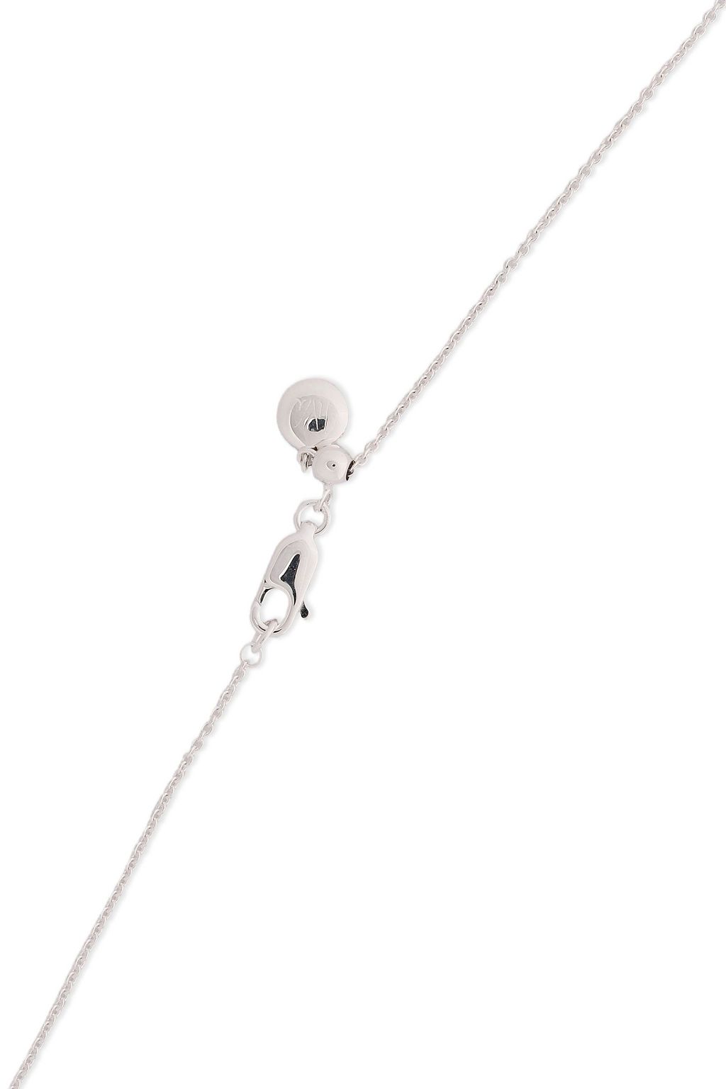 MONICA VINADER Sterling silver diamond necklace