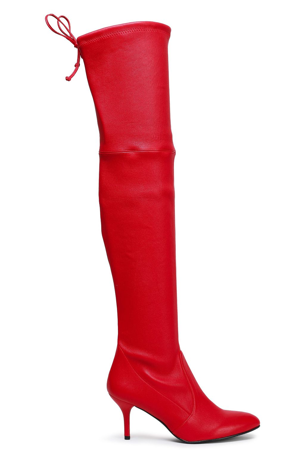 red over the knee boots