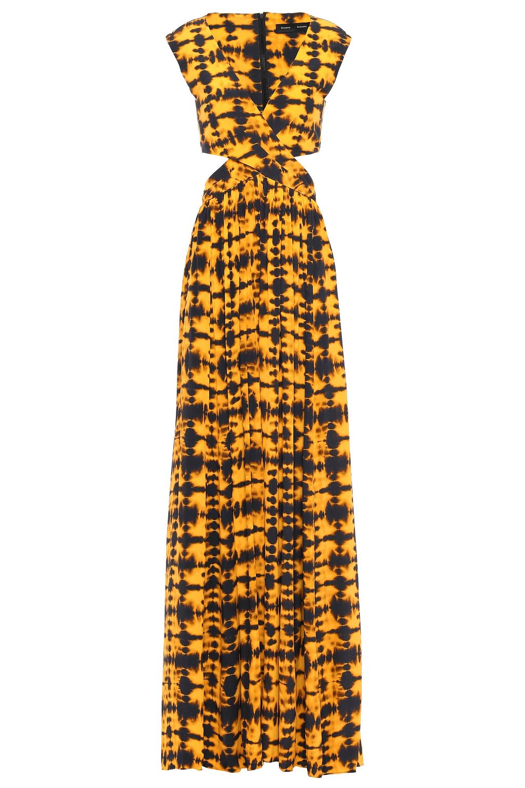 proenza schouler tie dye dress