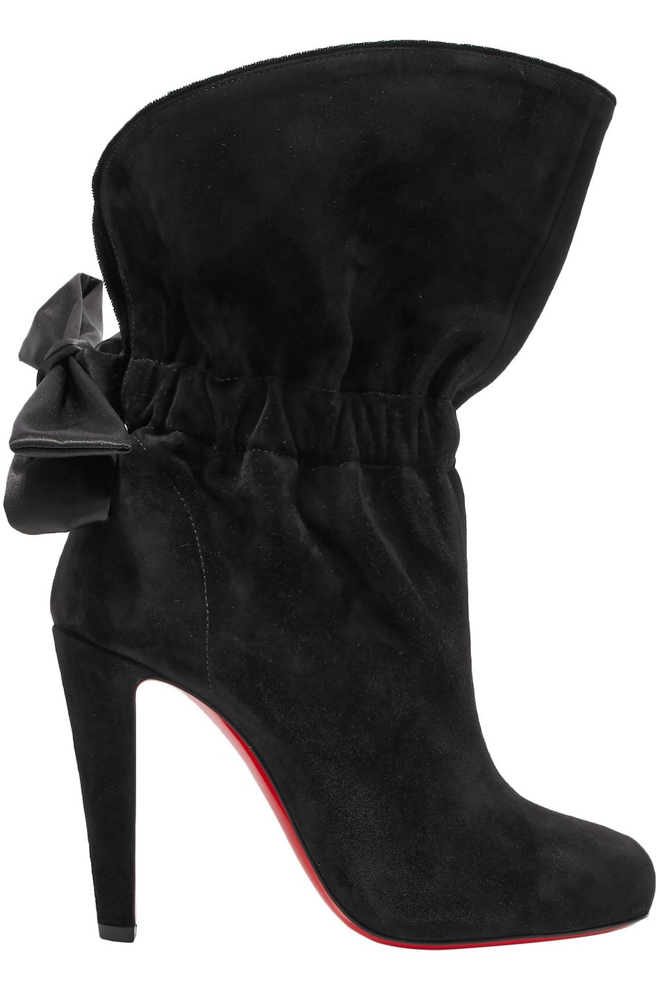 christian louboutin suede ankle boots