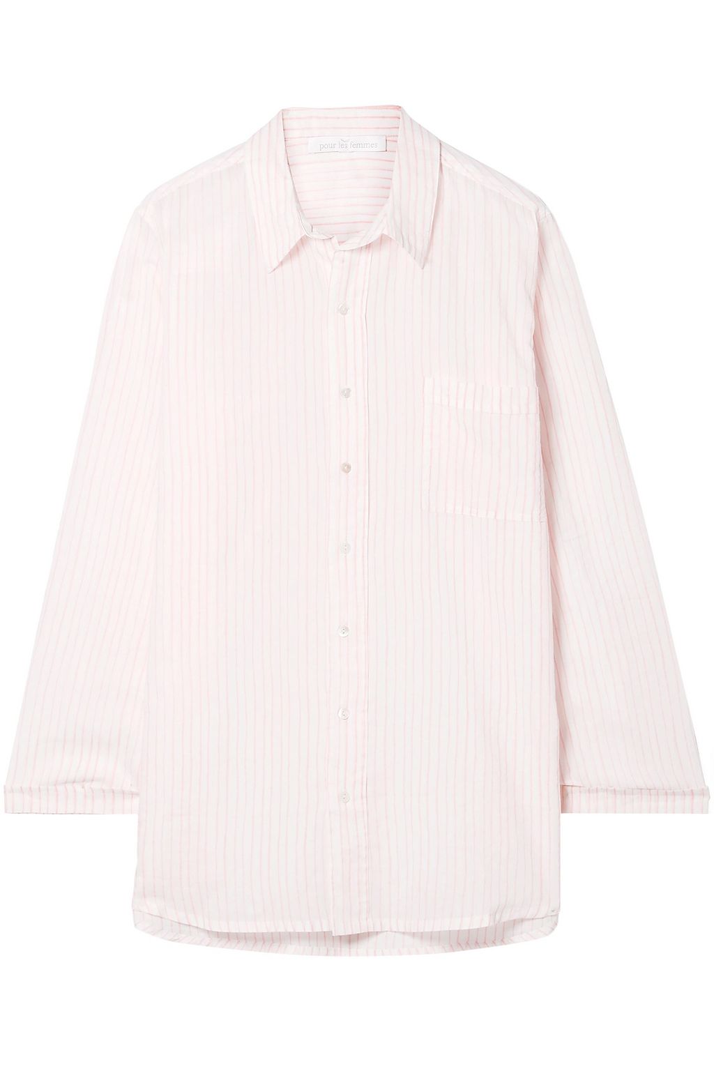 white cotton gauze nightgown