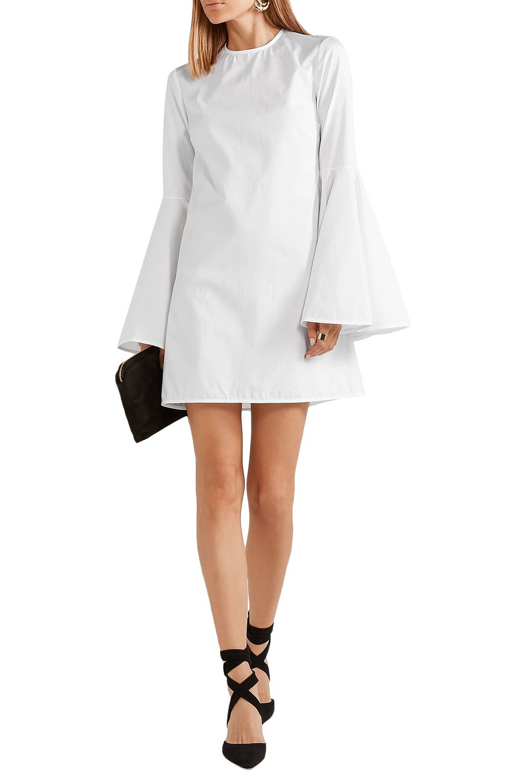 ELLERY Dogma cotton-poplin mini dress