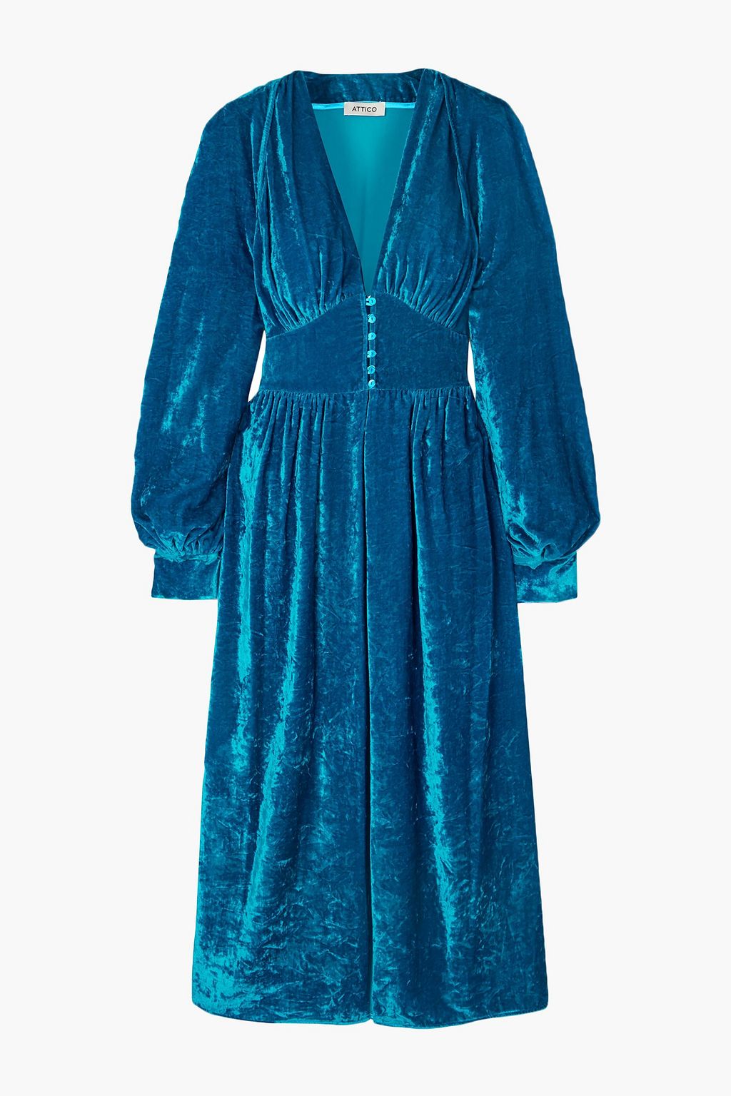Blue velvet robe Clearance