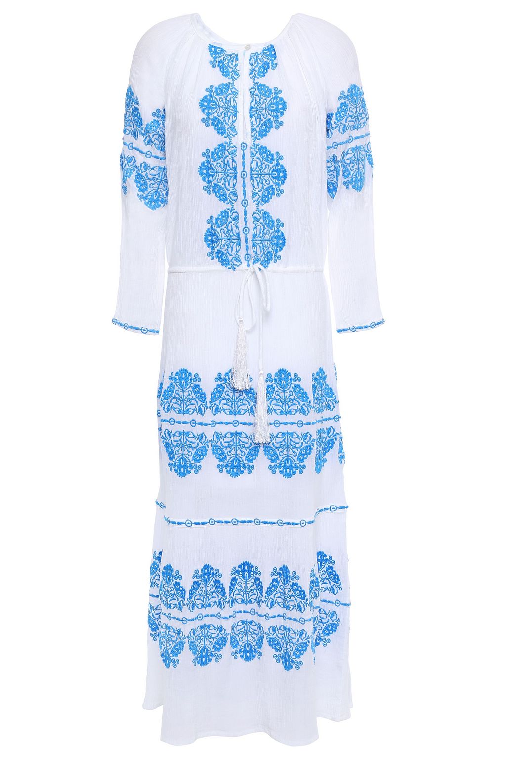 crinkle cotton gauze dress
