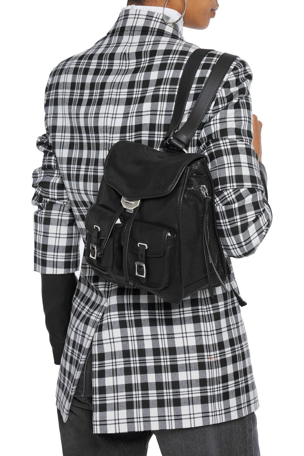 RAG & BONE Small Field textured-leather backpack