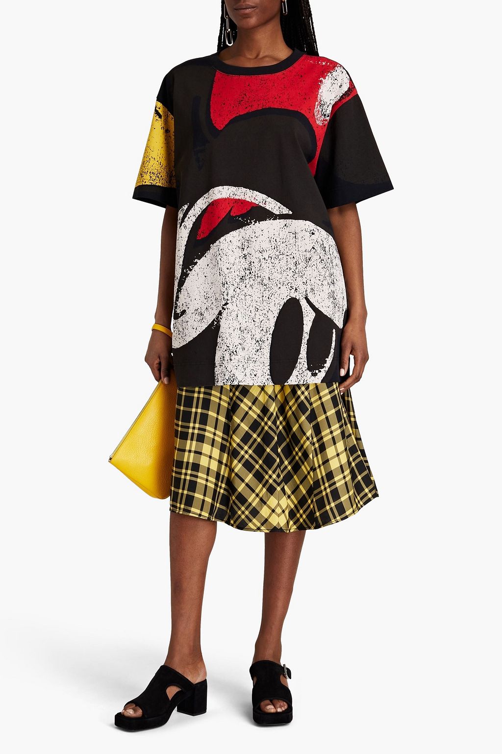 MARC JACOBS Printed cotton-jersey mini dress