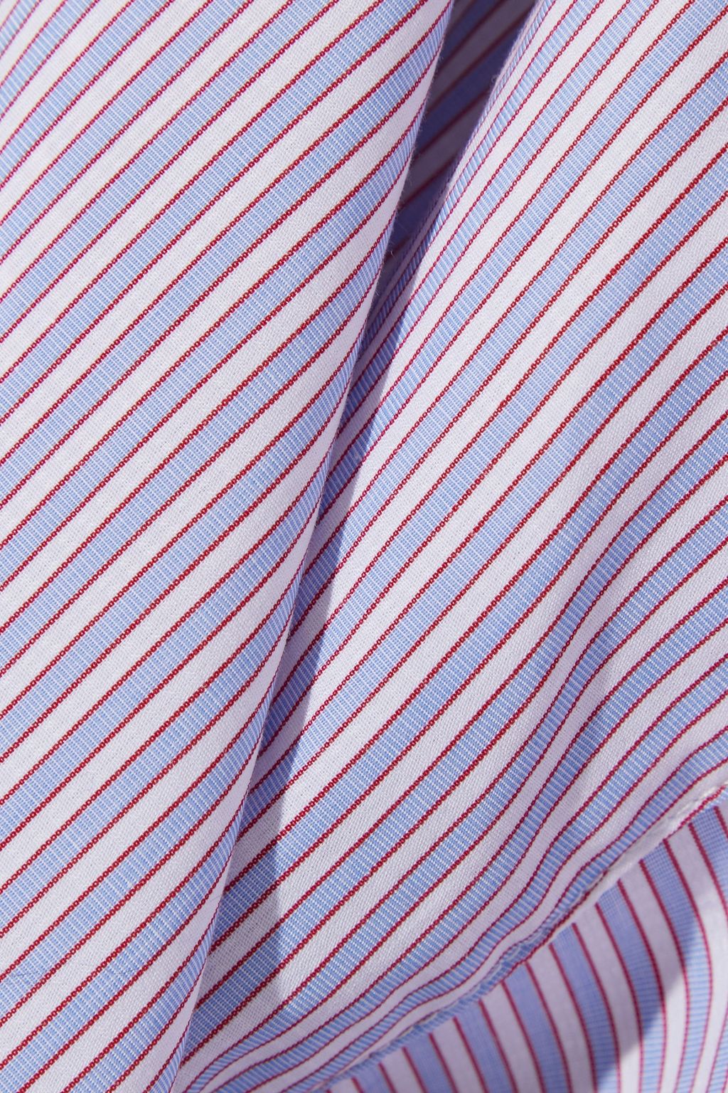 IRO Album striped cotton-poplin shirt