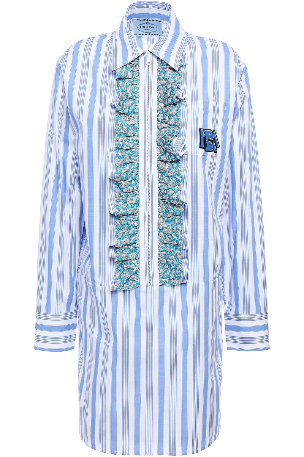 prada shirt dress