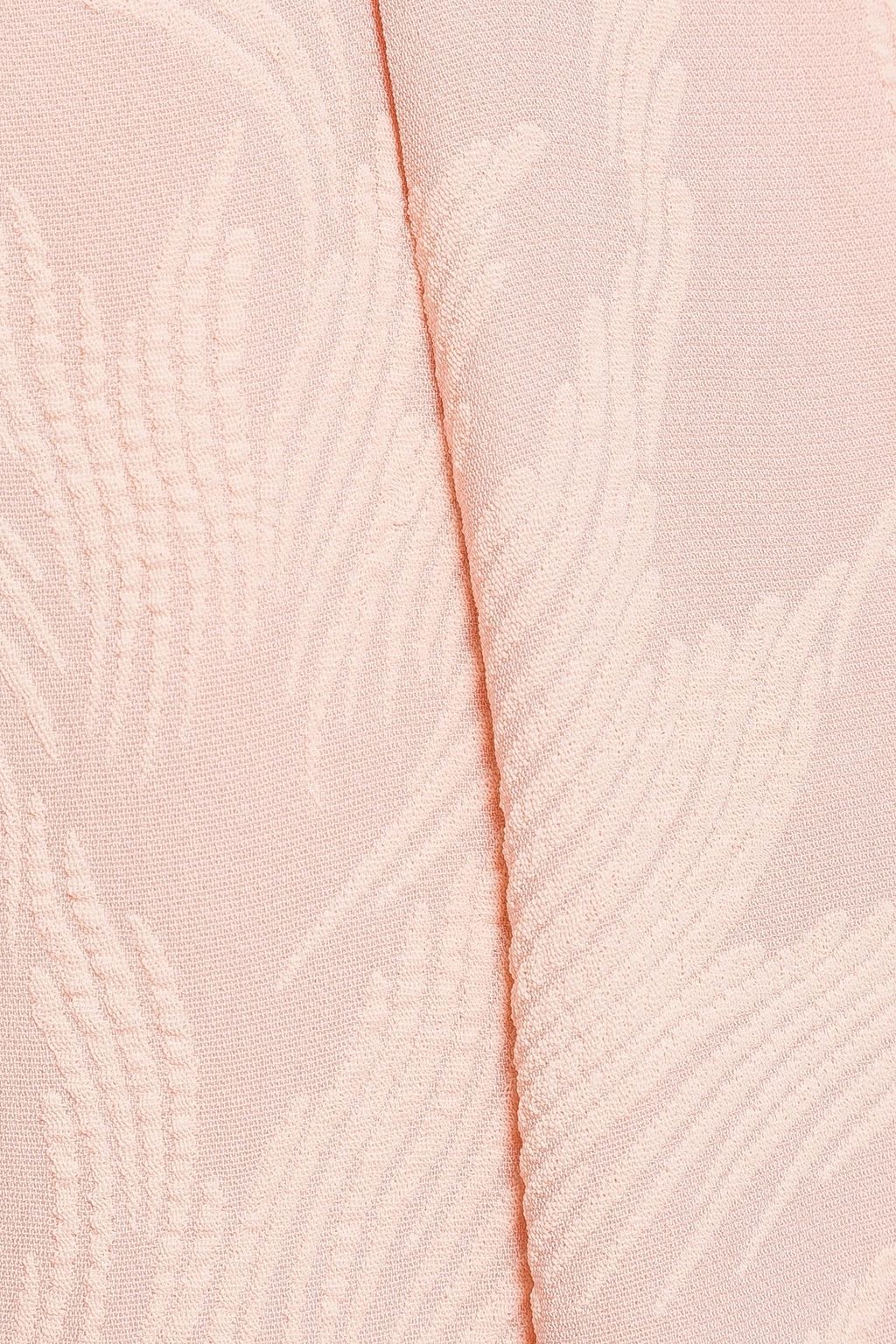 VICTORIA, VICTORIA BECKHAM Jacquard wide-leg pants