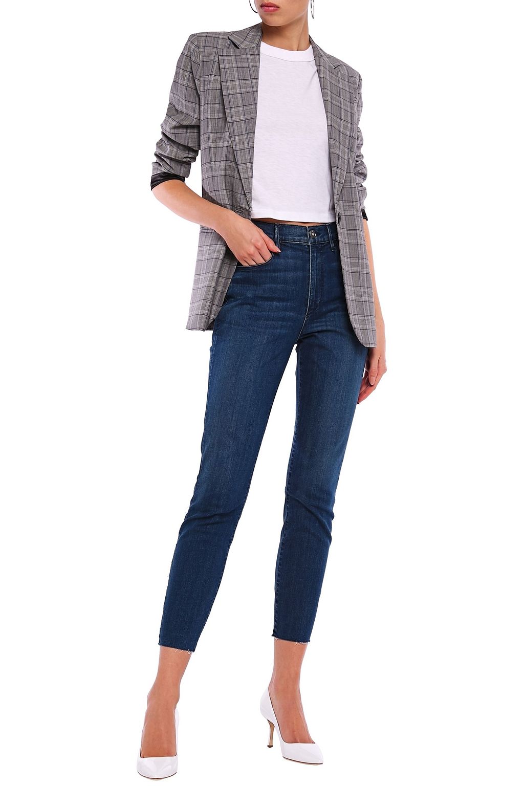 3X1 NYC Bonni high-rise skinny jeans