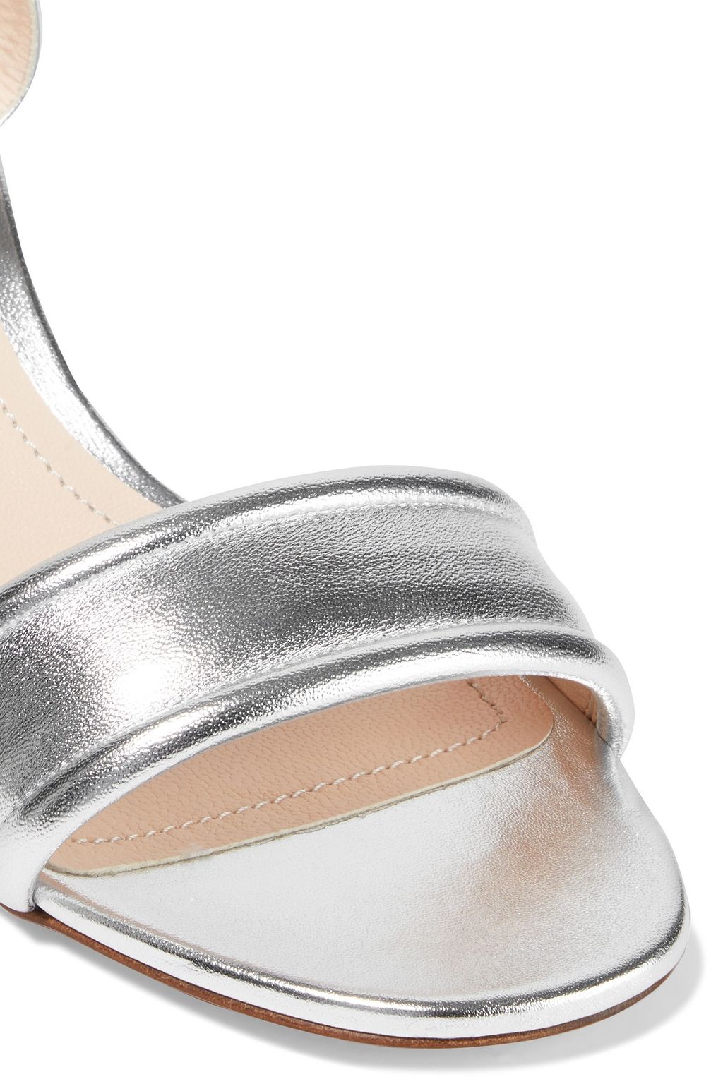 NICHOLAS KIRKWOOD Veronika metallic leather sandals