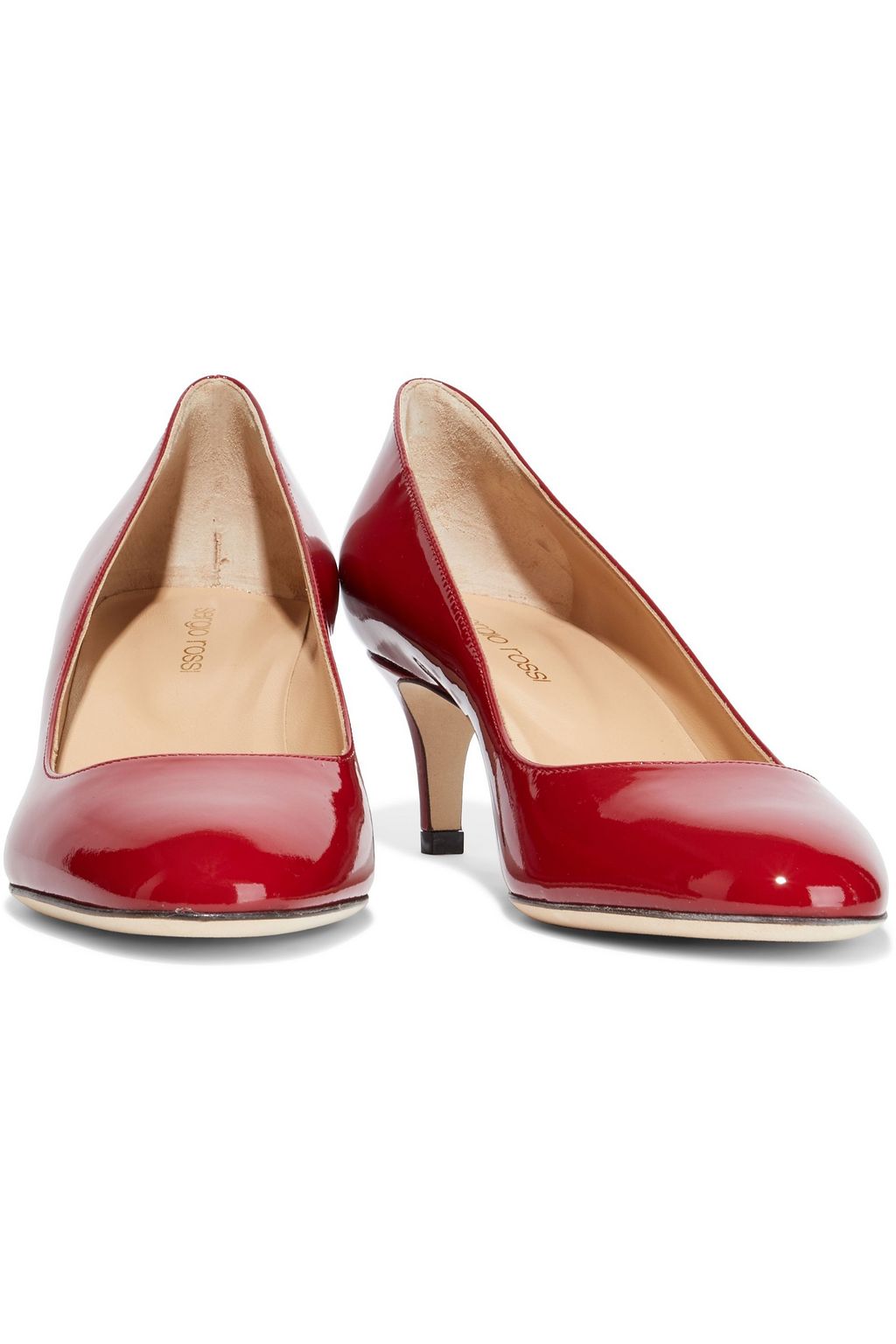 SERGIO ROSSI Madame patent-leather pumps