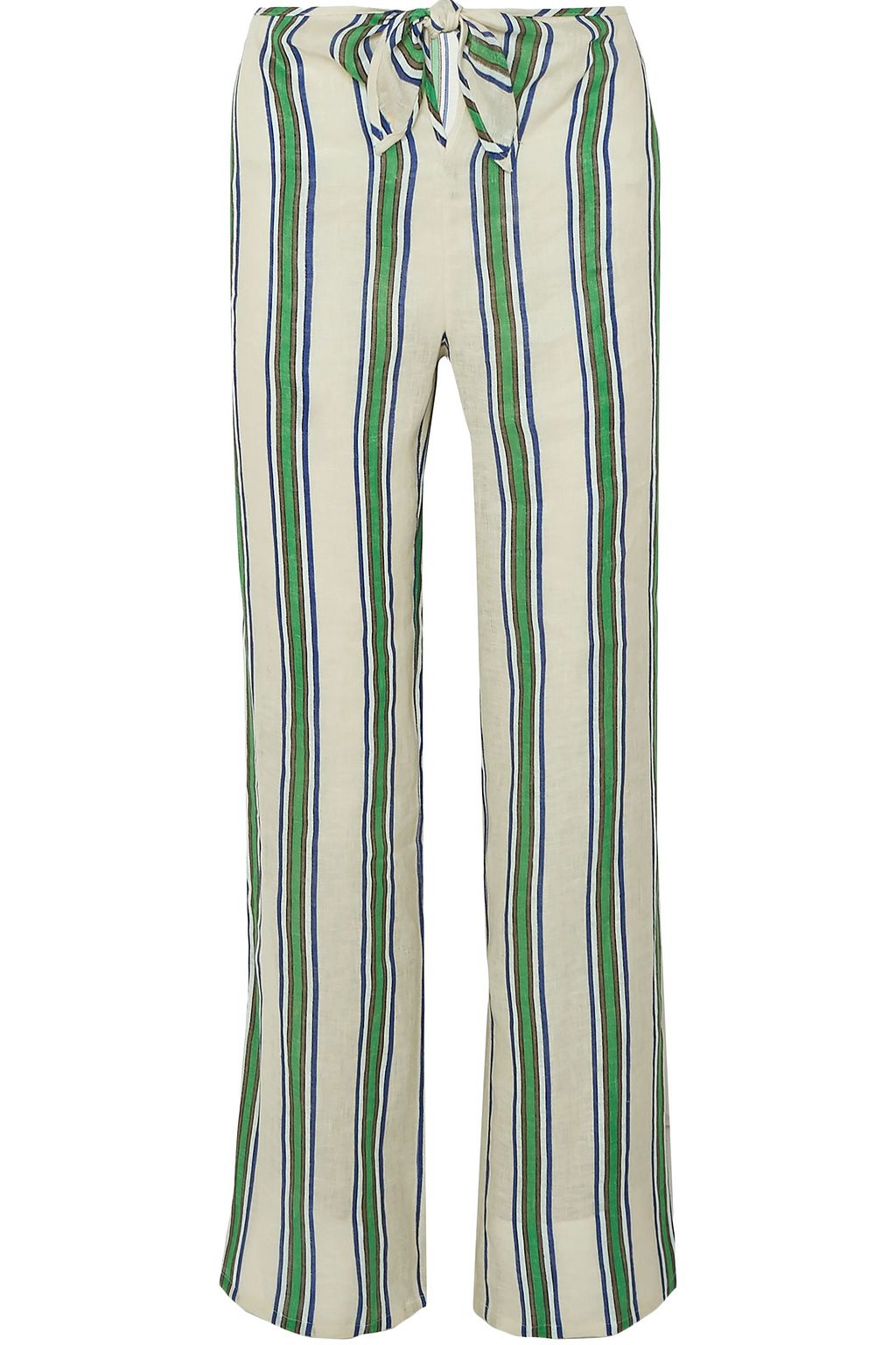 striped beach pants