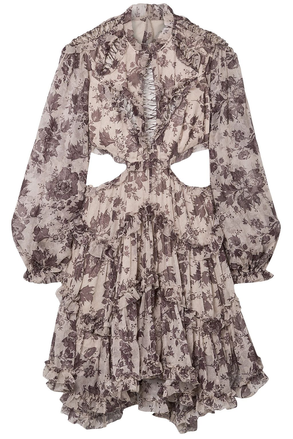 zimmermann open back dress