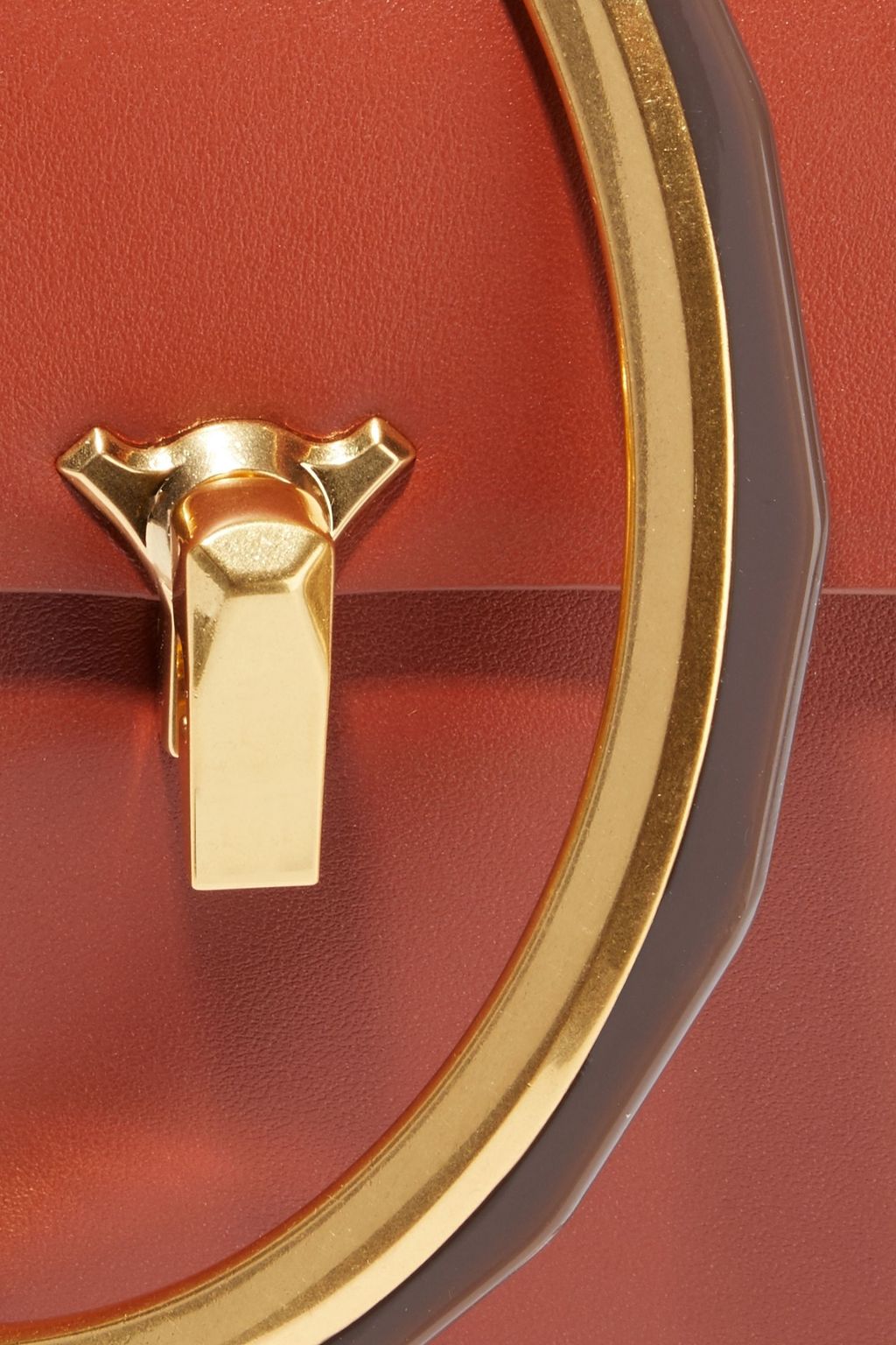THE VOLON Leather shoulder bag