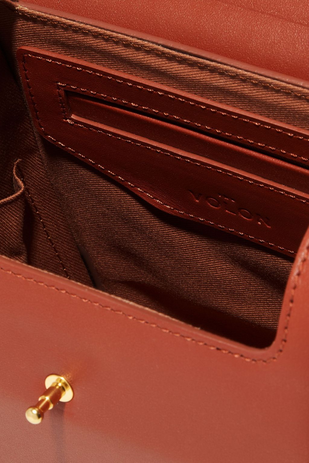 THE VOLON Leather shoulder bag