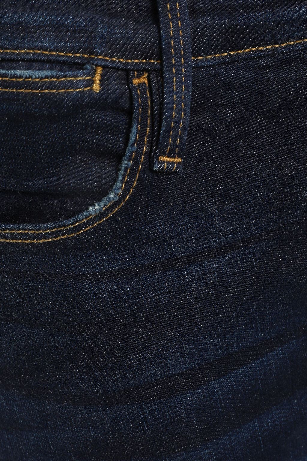 FRAME Fort Fellah cropped high-rise straight-leg jeans