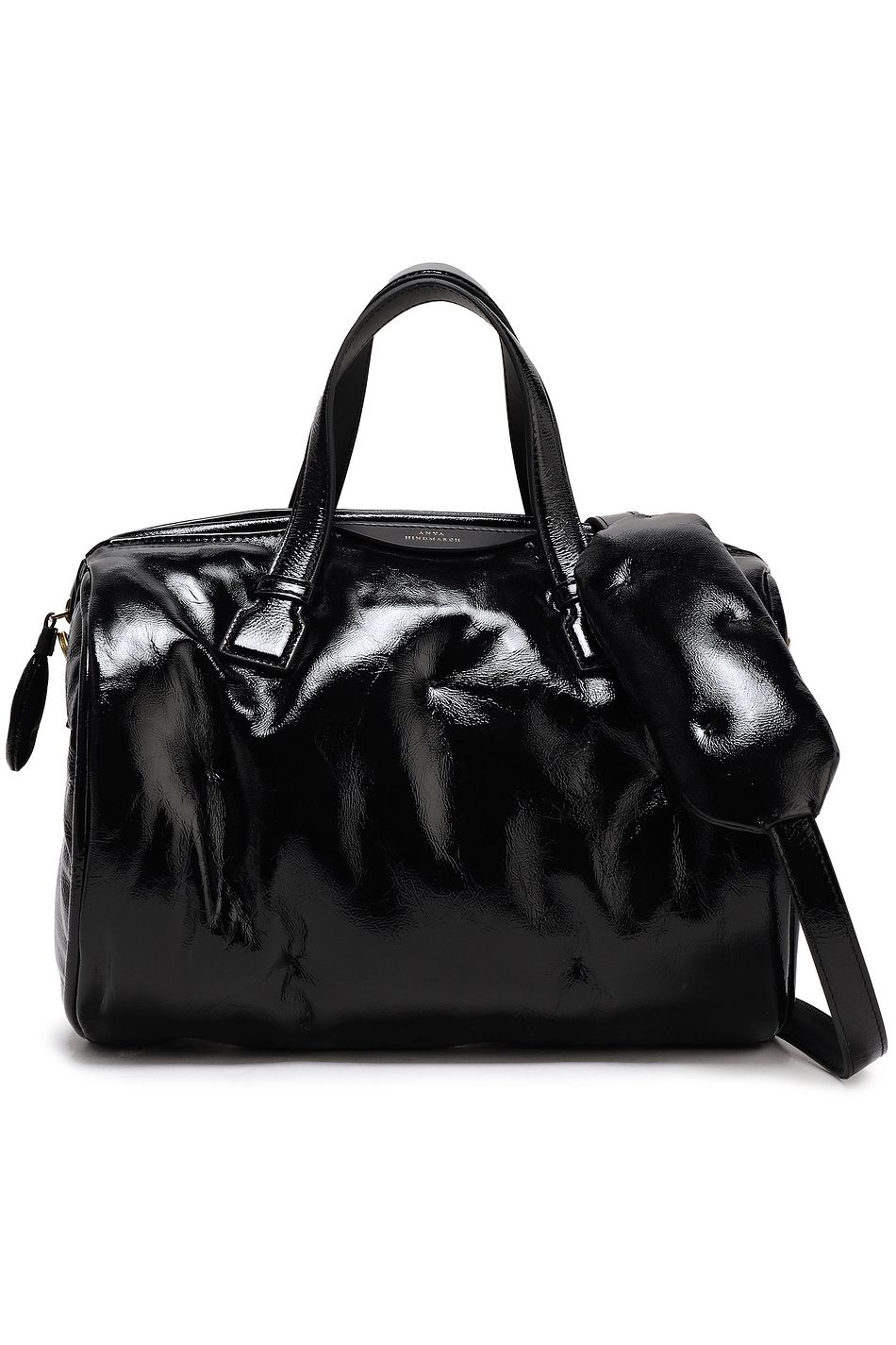 anya hindmarch patent leather bag