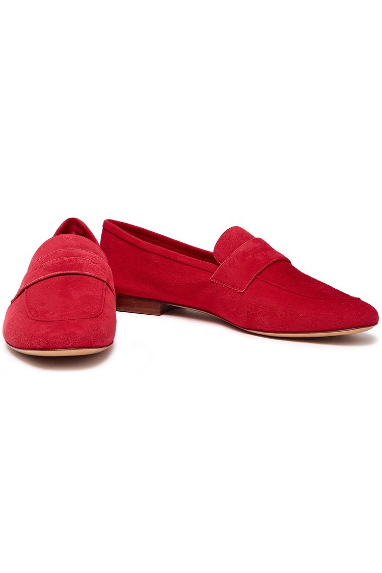 Red Suede loafers MANSUR GAVRIEL THE