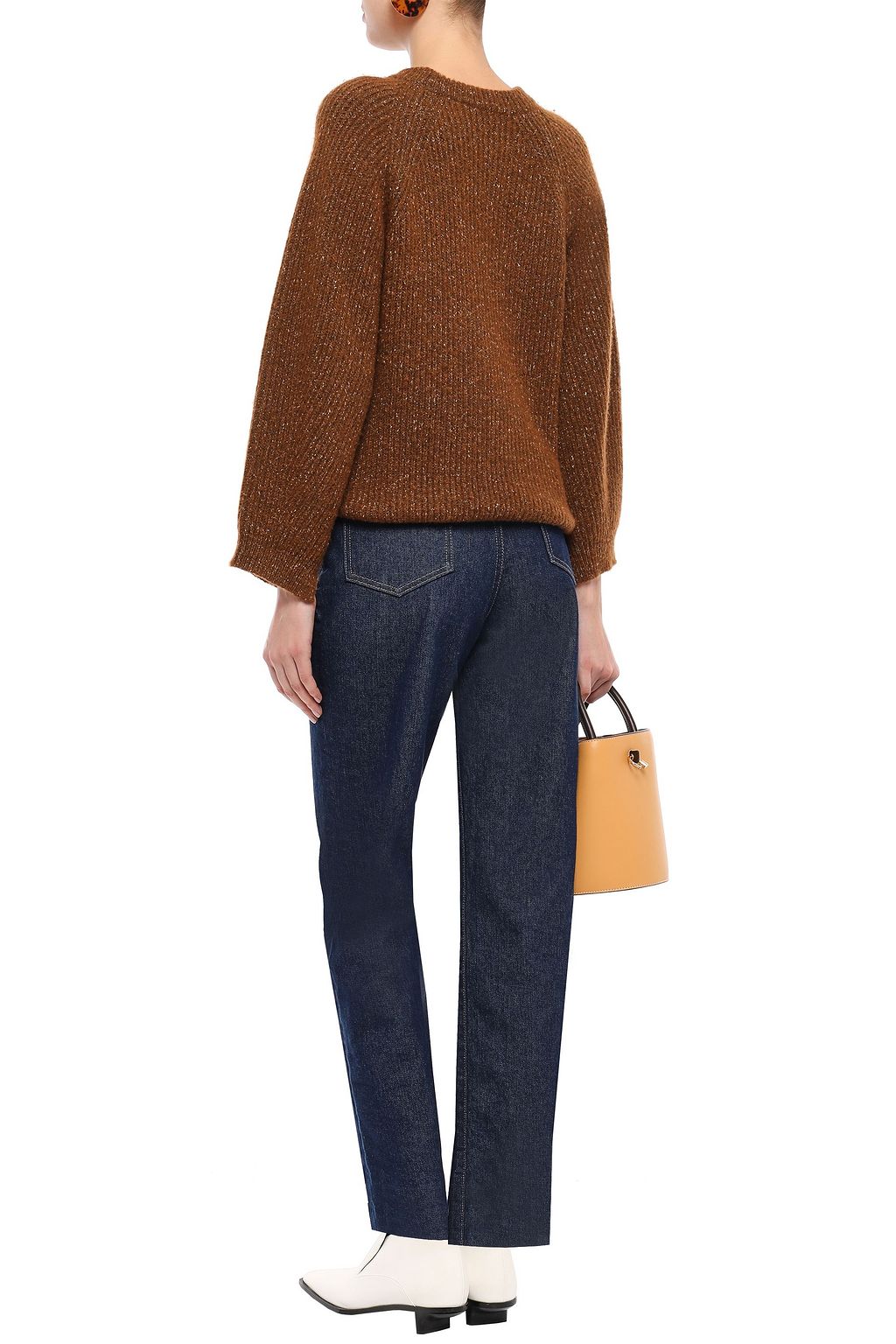 SIMON MILLER High-rise straight-leg jeans