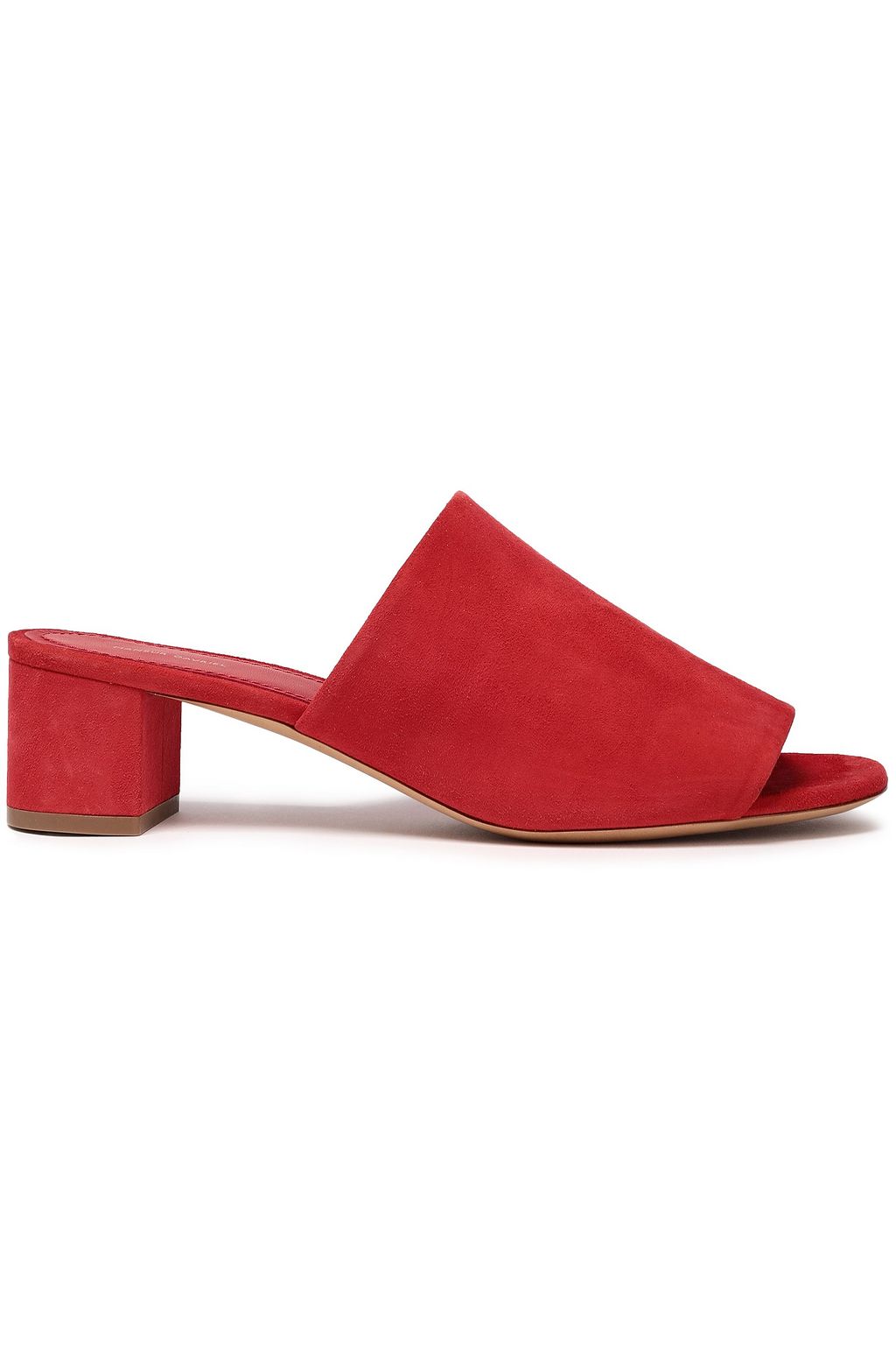 suede mules