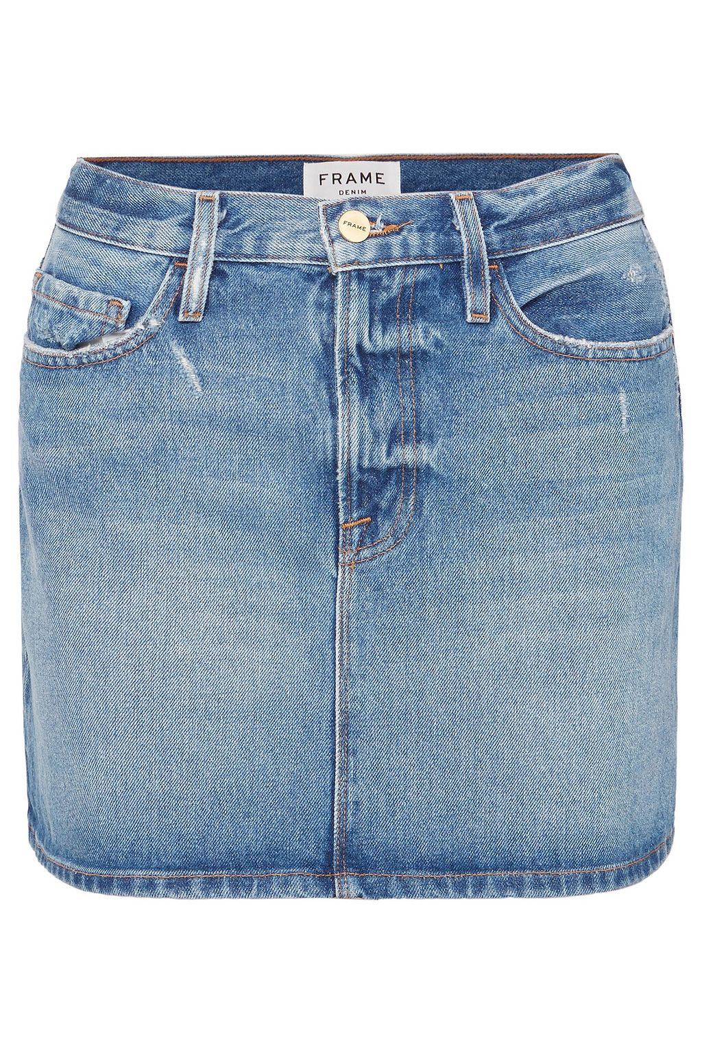 frame le mini skirt