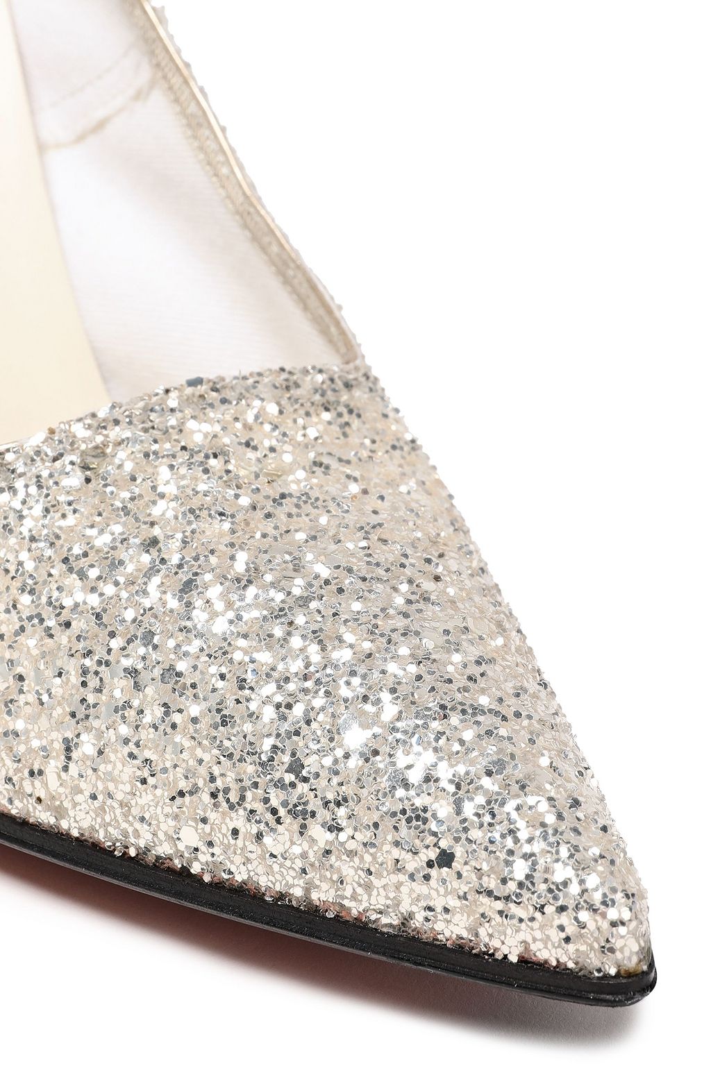 VICTORIA BECKHAM Dorothy glittered canvas pumps