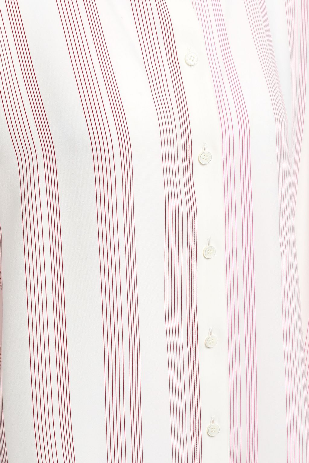 VICTORIA BECKHAM Striped silk shirt