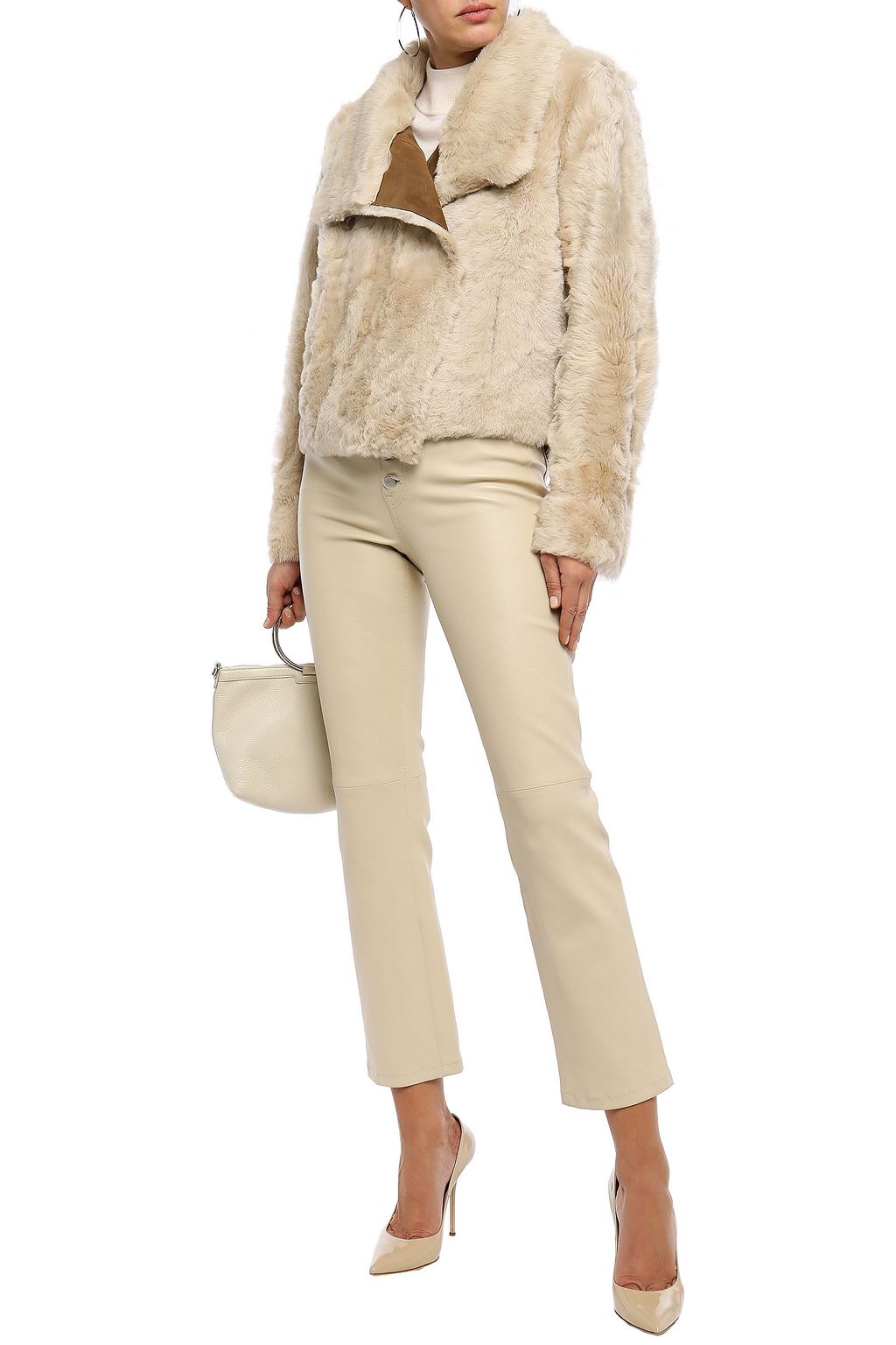 METEO BY YVES SALOMON Reversible shearling jacket