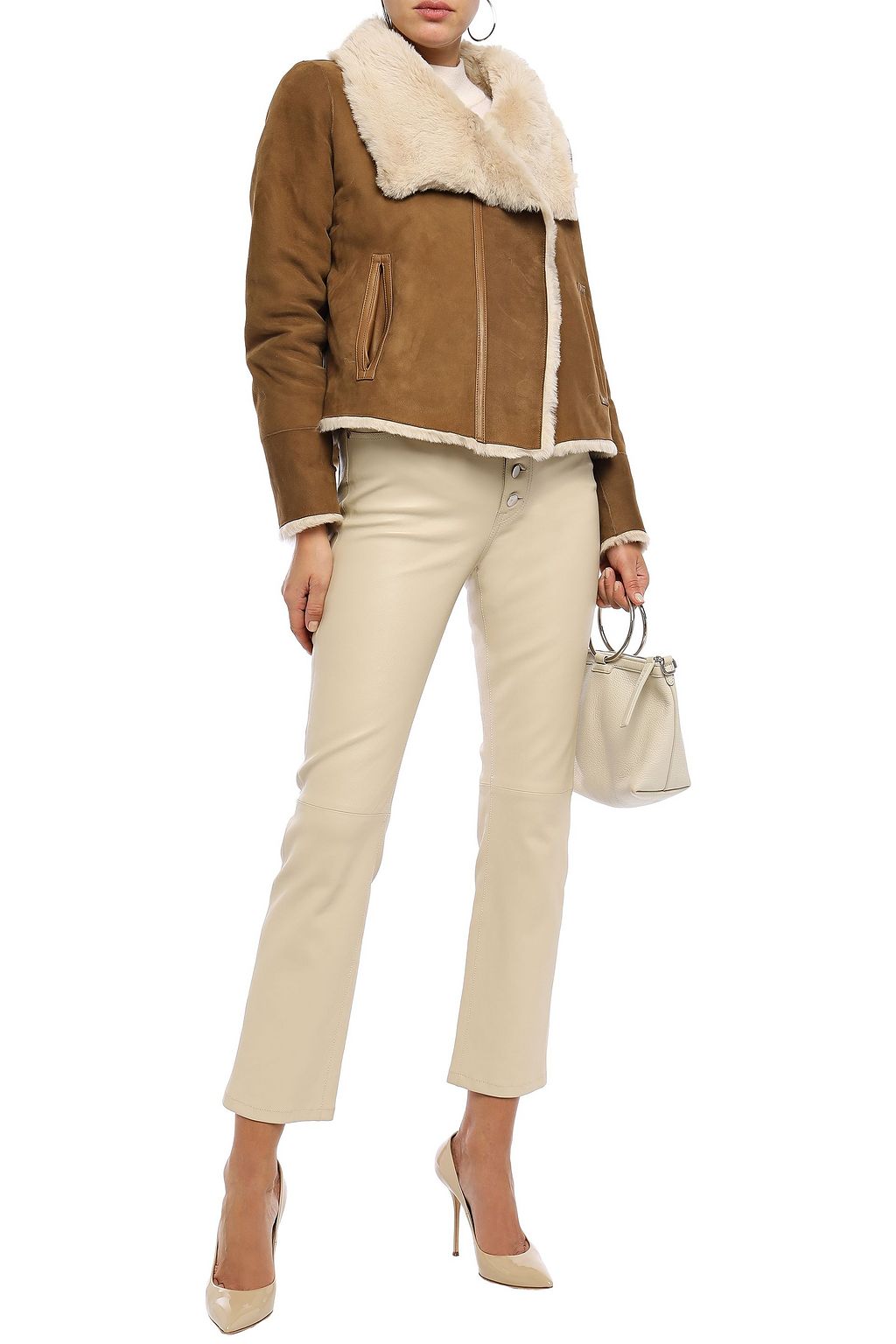 METEO BY YVES SALOMON Reversible shearling jacket