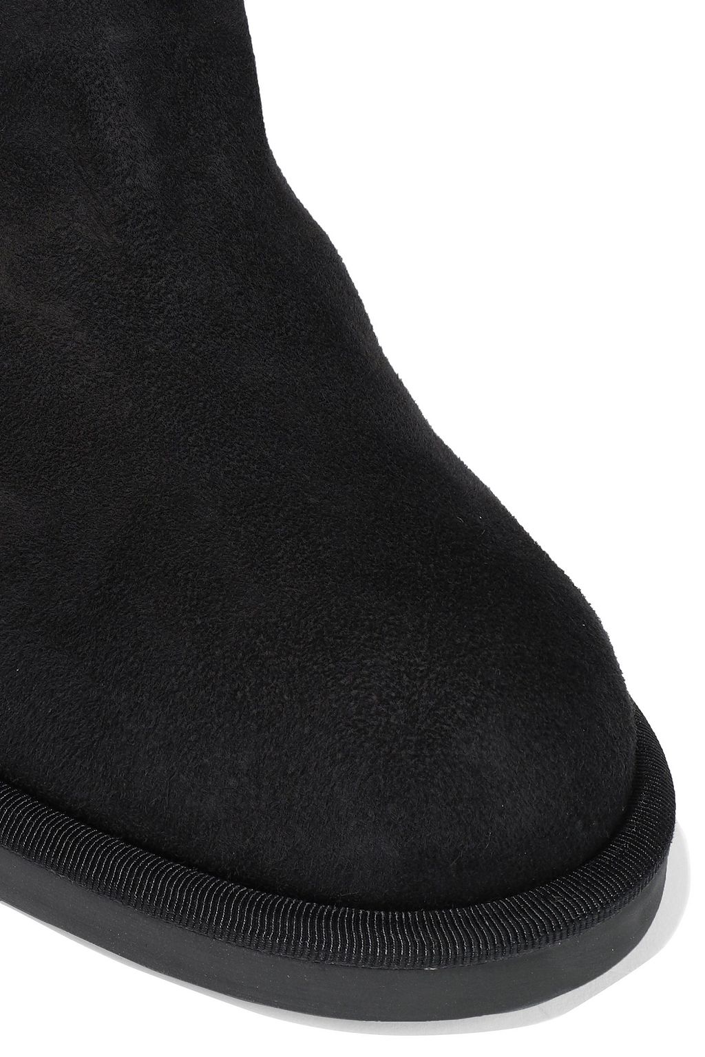 NICHOLAS KIRKWOOD Casati shearling-trimmed embellished suede ankle boots