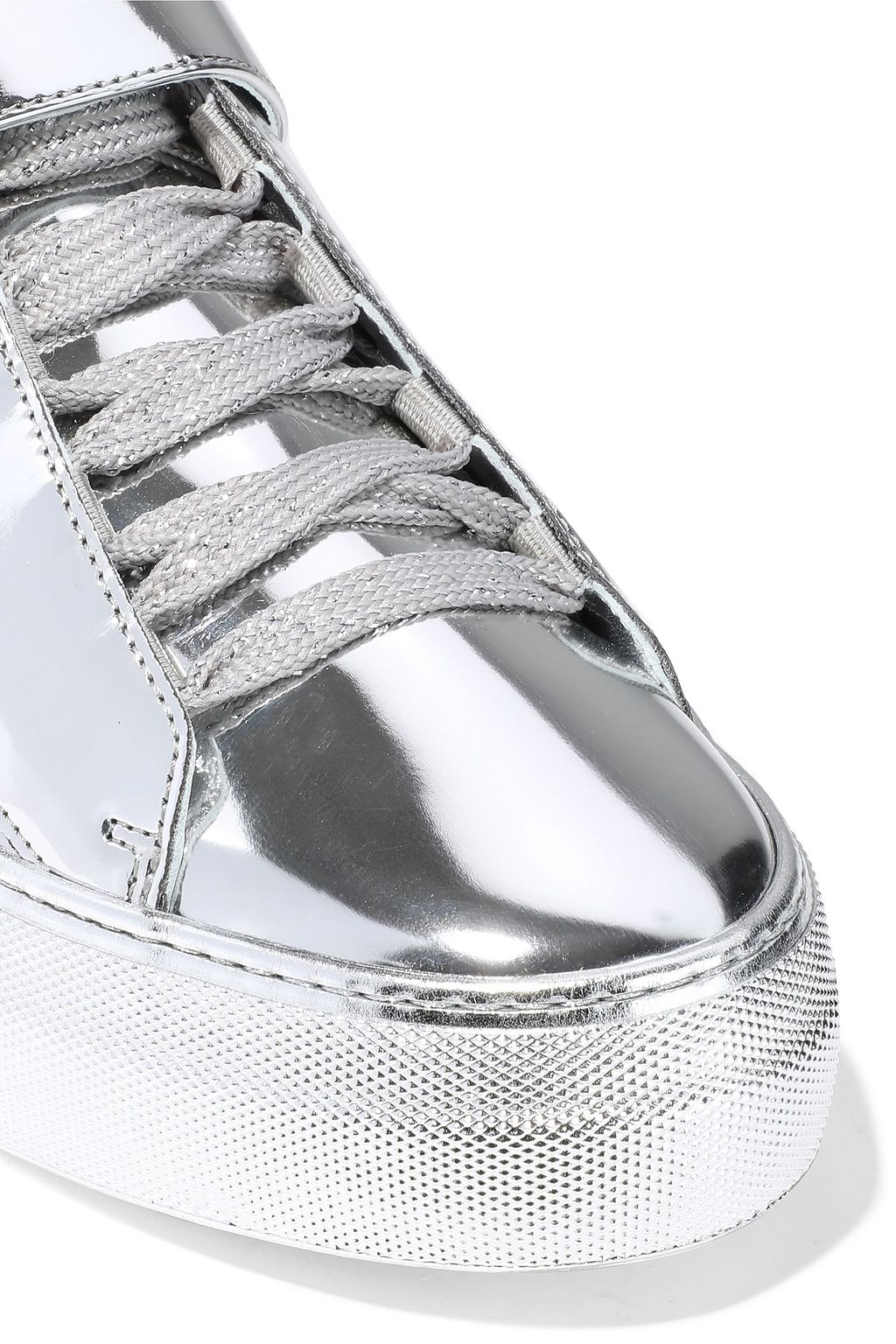 NICHOLAS KIRKWOOD Pearlogy mirrored-leather sneakers