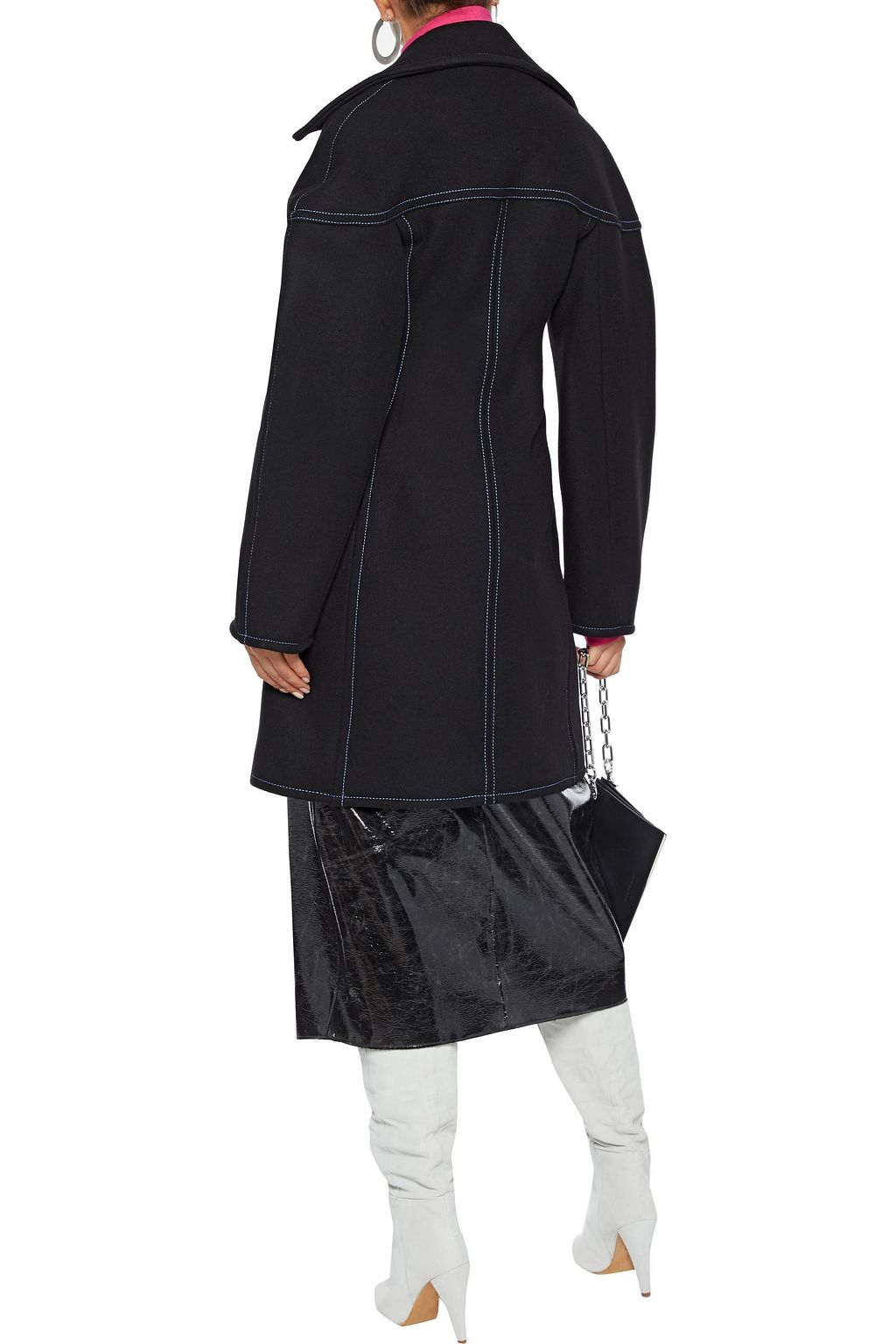 MUGLER Wool coat