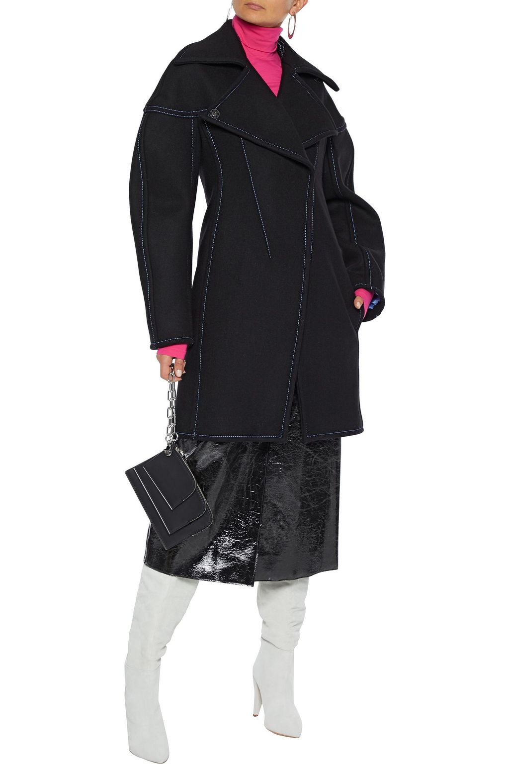 MUGLER Wool coat