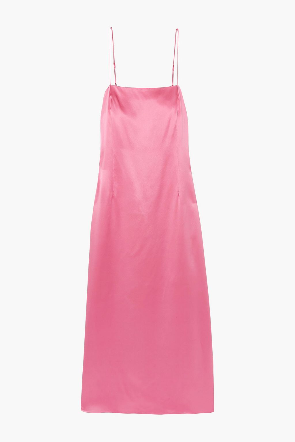 baby pink slip dress