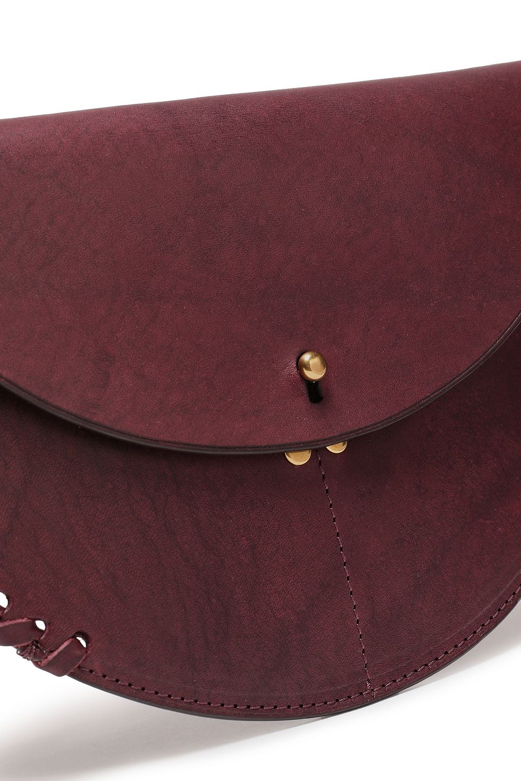 JÉRÔME DREYFUSS Hugo whipstitched leather belt bag