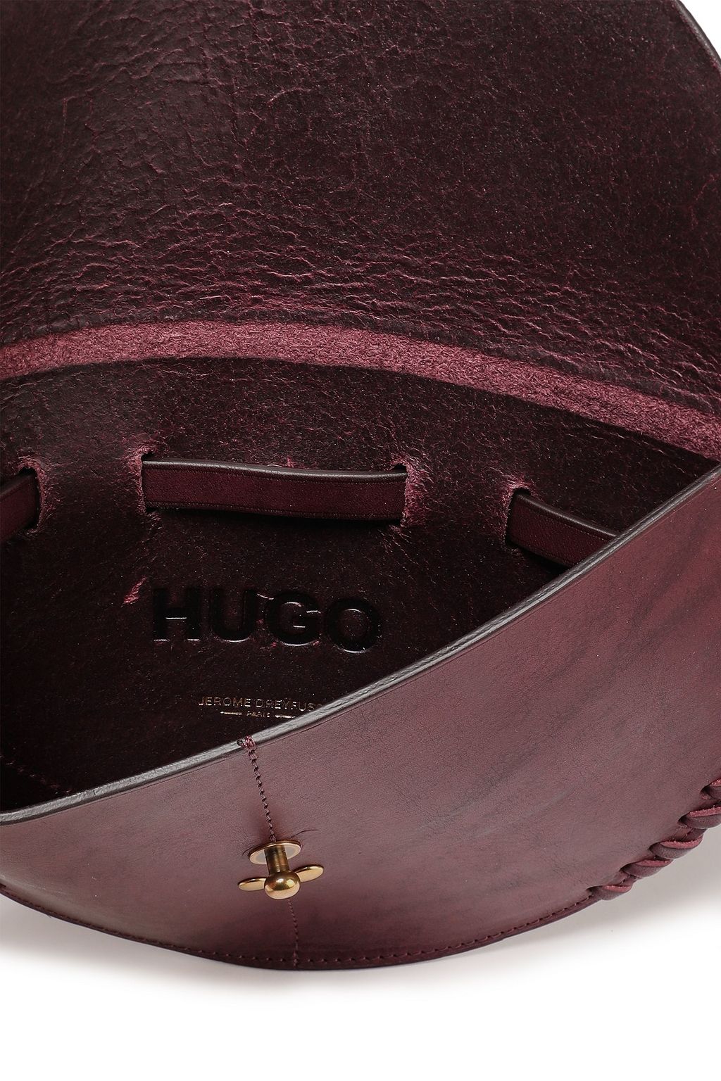 JÉRÔME DREYFUSS Hugo whipstitched leather belt bag