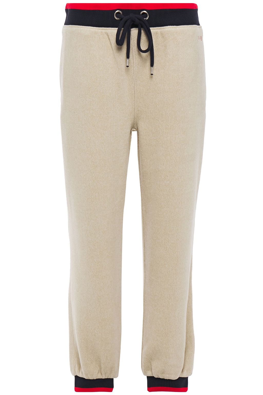 cotton blend track pants