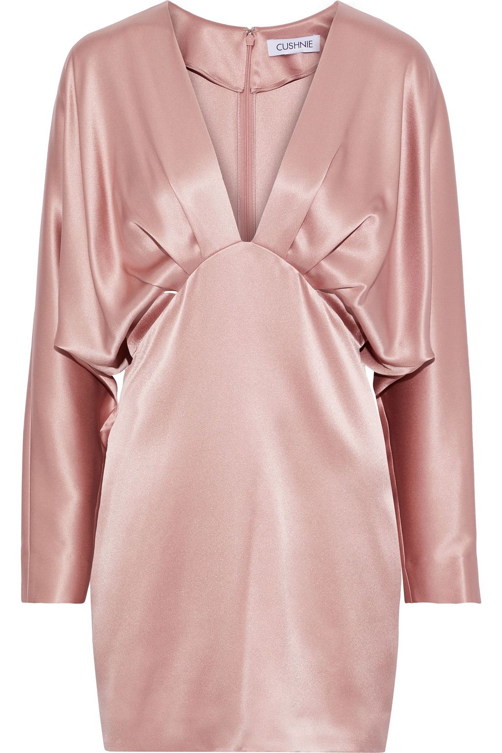 silk satin mini dress