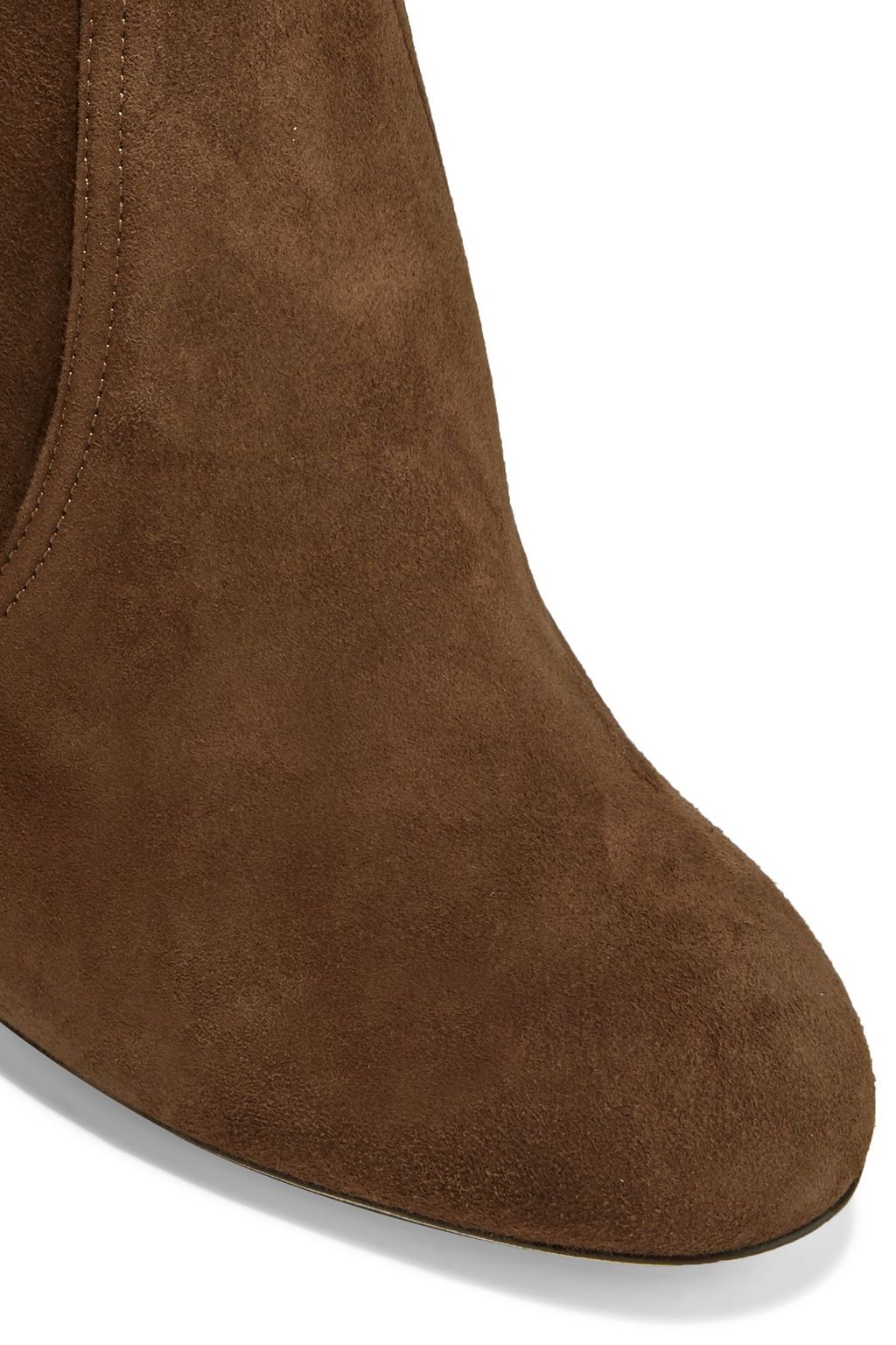 JIMMY CHOO Marie lace-up stretch-suede thigh boots