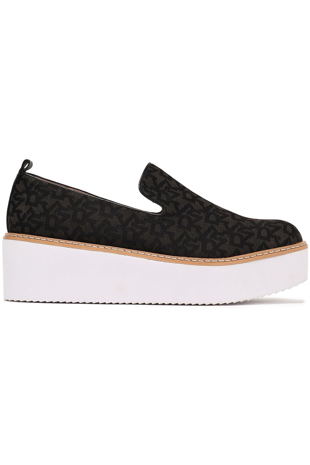 donna karan platform sneaker
