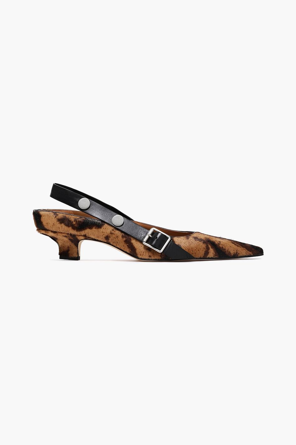 slingback animal print