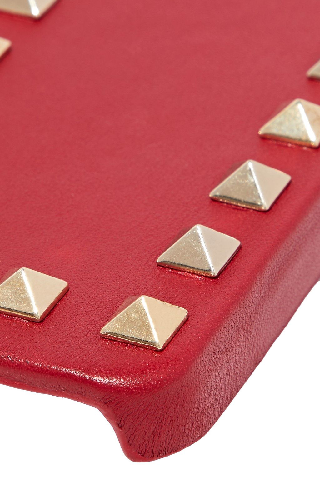 VALENTINO GARAVANI Rockstud leather iPhone case